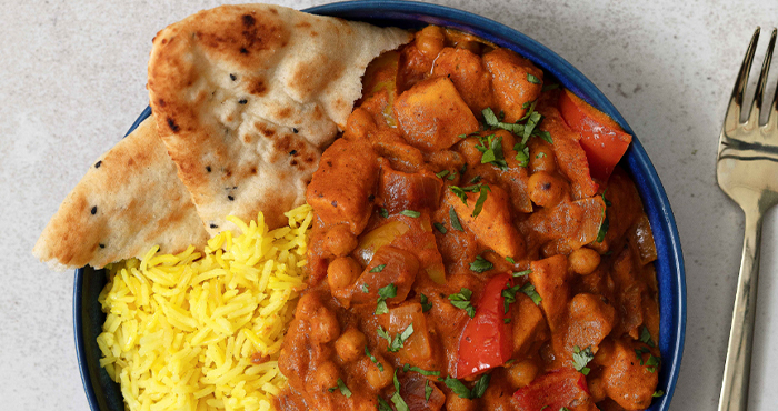 Sweet potato tikka masala