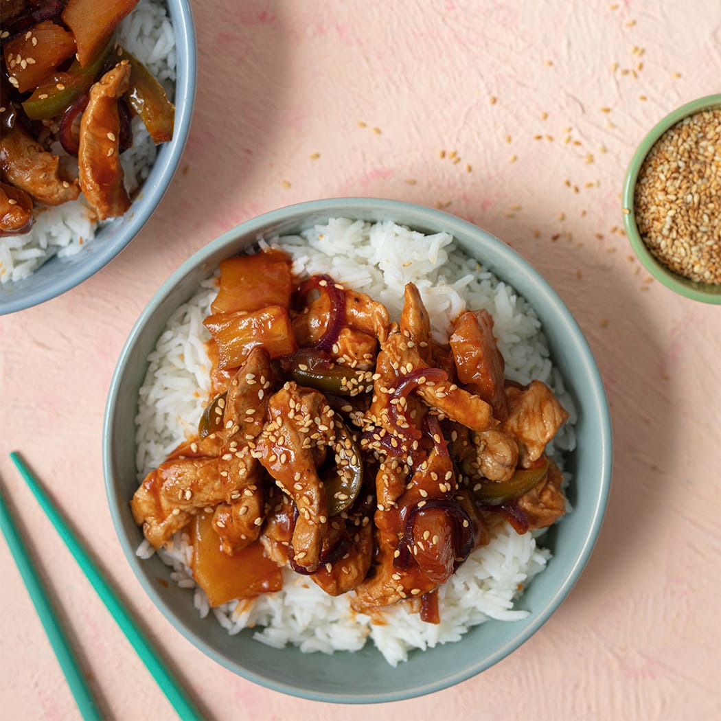 Sweet and sour pork stir-fry | easyFood