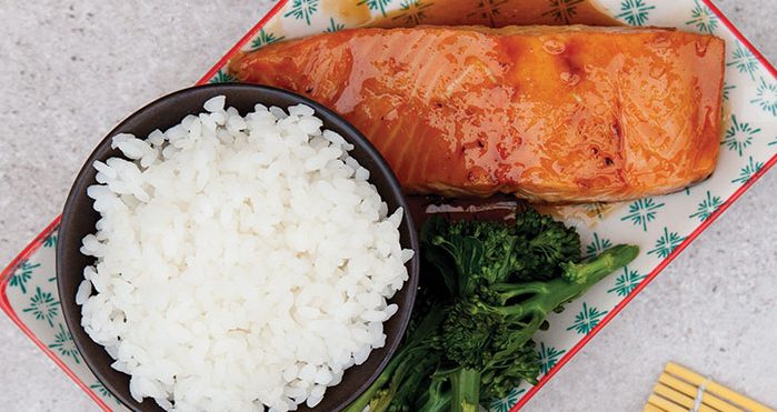 Teriyaki salmon Easy Food