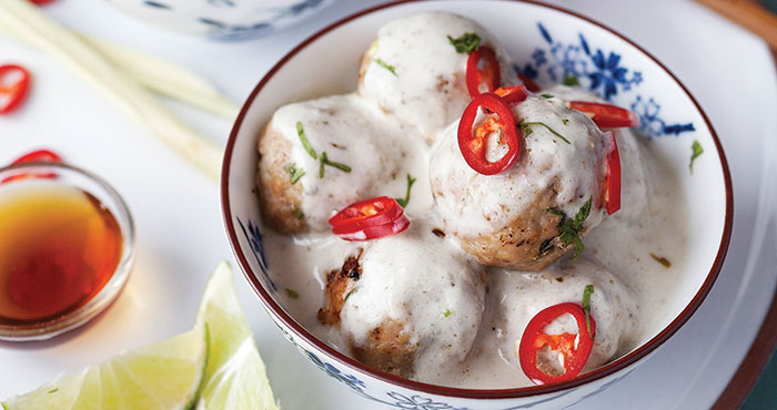 Thai green curry meatballs Easy Food
