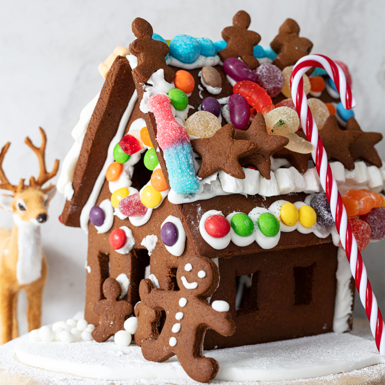 Ultimate gingerbread house