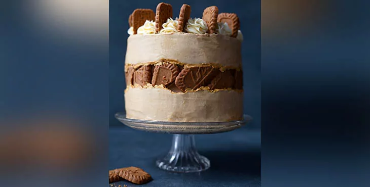 Biscoff cake, easyfood, christmas