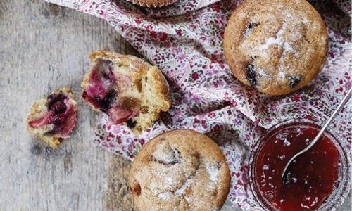 Vegan berry muffins_easyfood