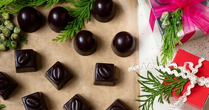 Homemade chocolates easyfood christmas edible gift