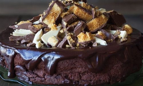 chocolate honeycomb torte_easyfood_showstopper