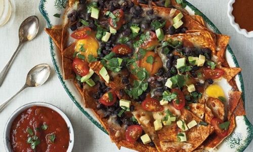 Baked black bean chilaquiles_fathers day_easyfood