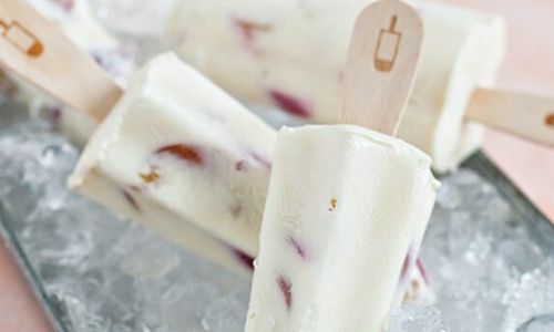 Peach and honey yoghurt popsicles_easyfood_ice pops