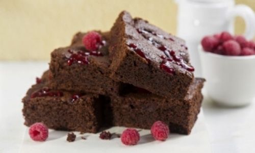 Chocolate raspberry brownies_easyfood