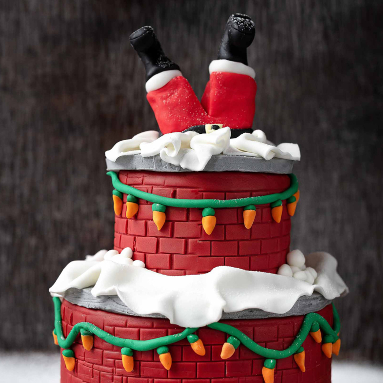 Your round-up of our best fondant Christmas cakes