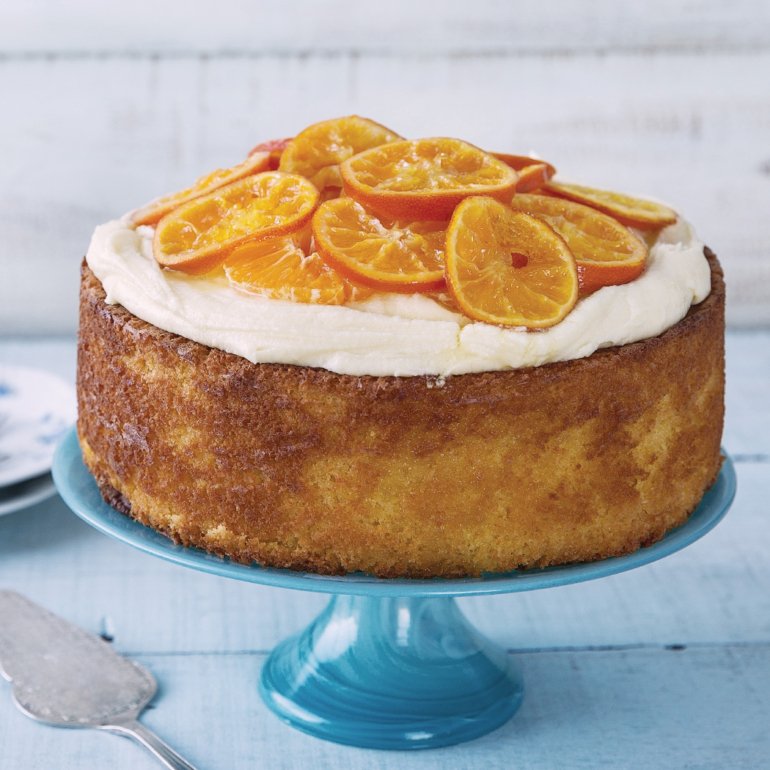 Almond orange clementine cake