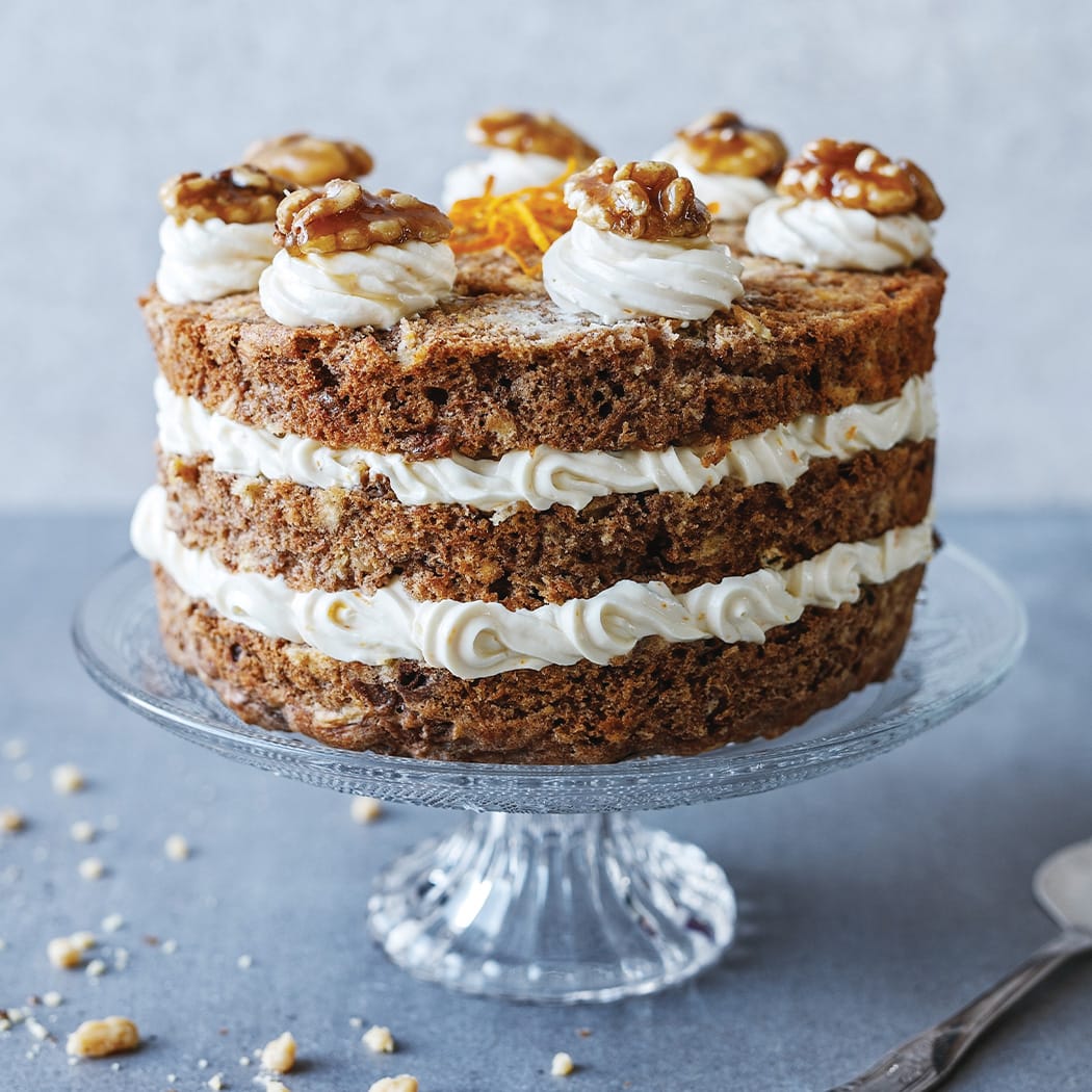 Banana, walnut, sultana and orange cake recipe | easyFood