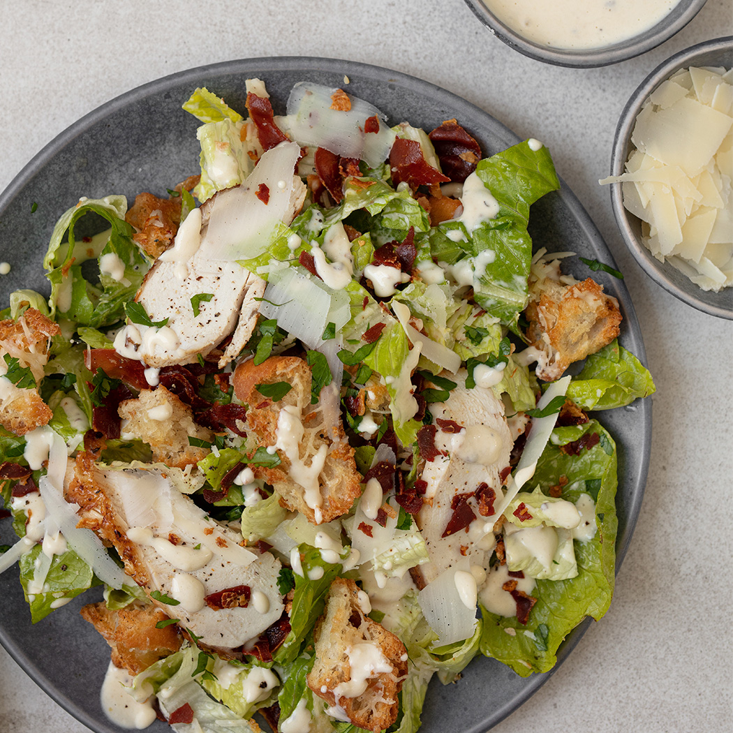 Best-ever chicken caesar salad | easyFood