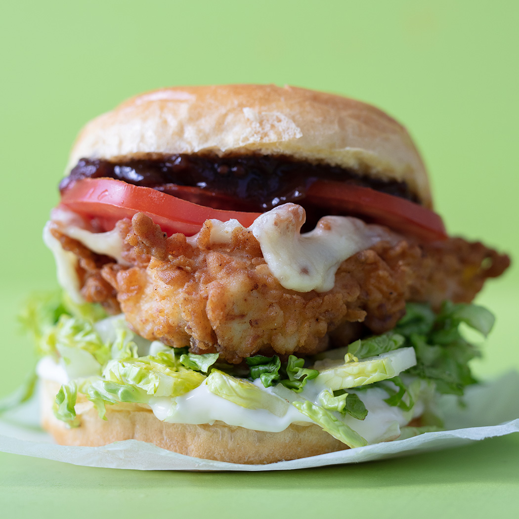 Buttermilk Chicken Burger Recipe Easyfood