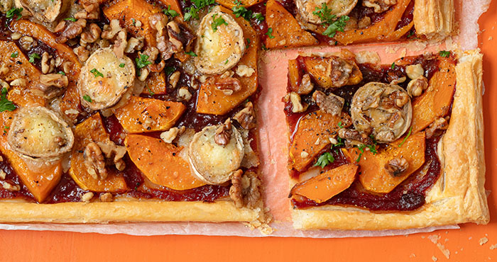 Butternut squash tart