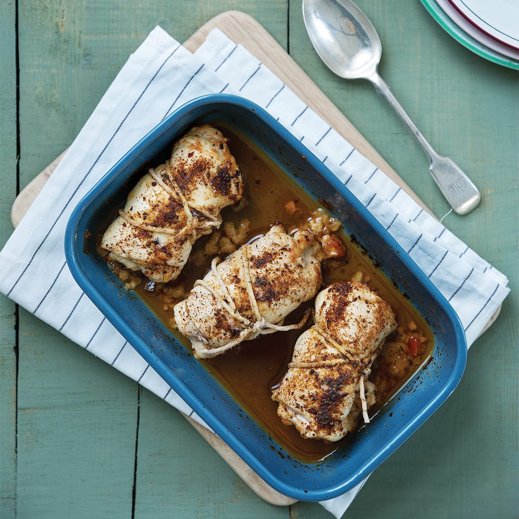 Cajun-stuffed chicken recipe | easyFood