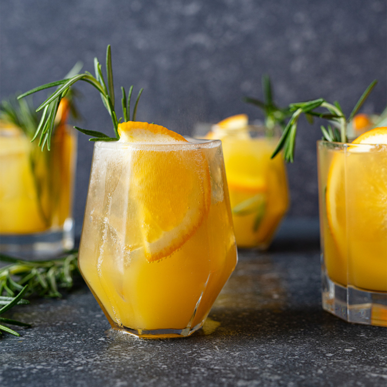 Campari & orange cocktails