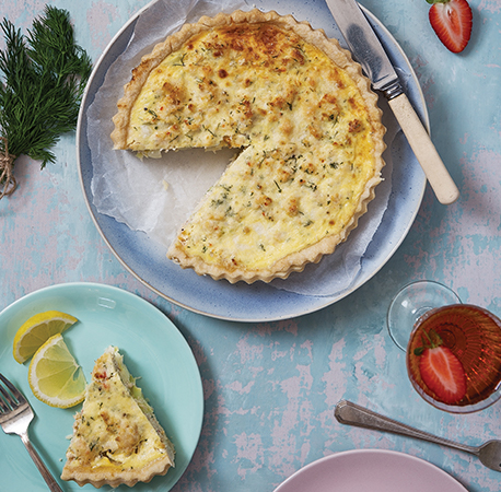 How to: make crab and leek quiche | easyFood