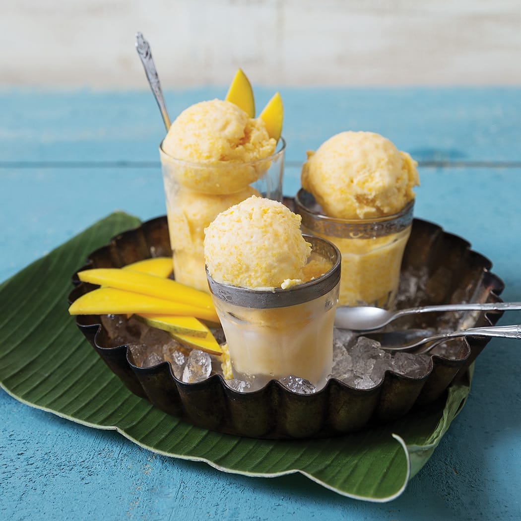 Creamy mango sorbet recipe | easyFood