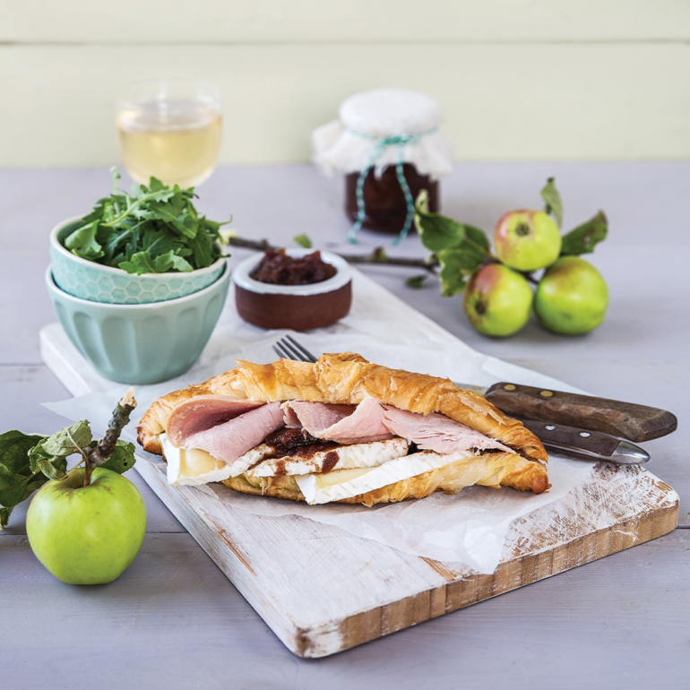 Decadent Armagh apple and cheese toasties