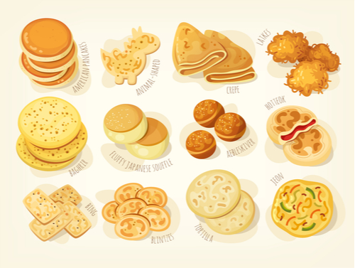 different pancakes