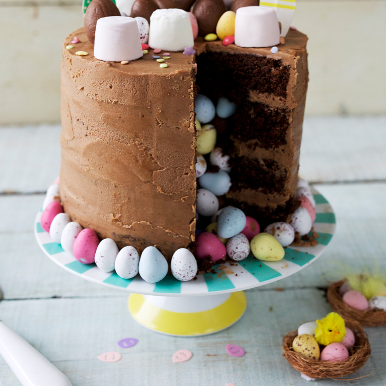 Easter surprise cake