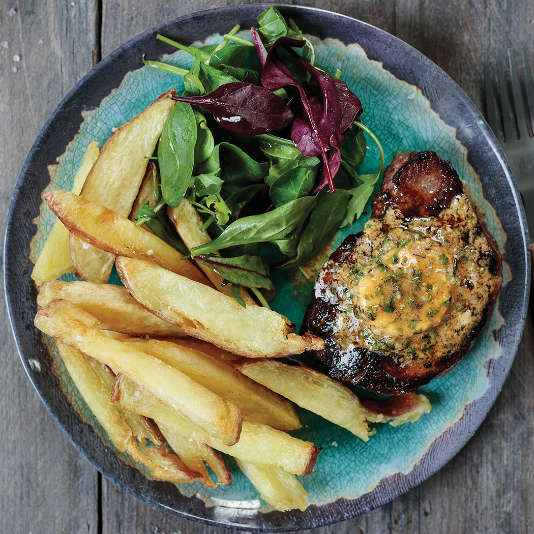 Fillet Steaks With Café De Paris Butter Recipe Easyfood 