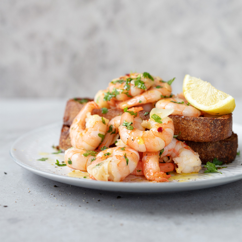 Gambas al ajillo