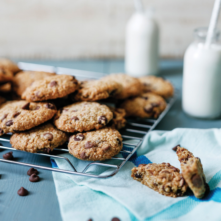 Healthier chocolate chip cookies