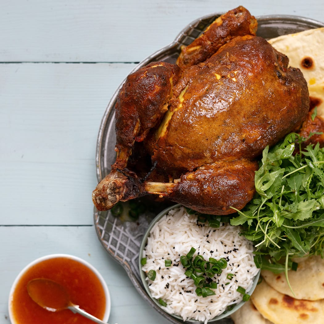 Indianspiced roast chicken recipe easyFood