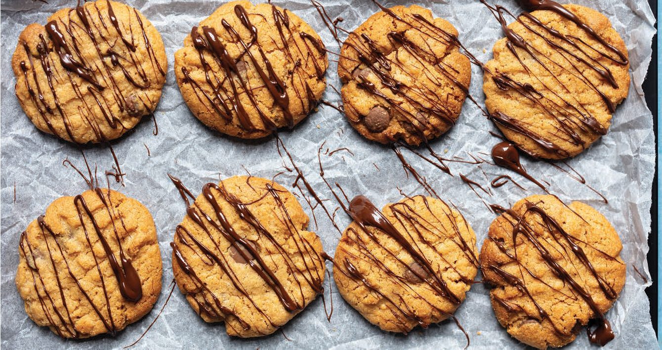 peanut butter chocolate chip cookies 5 ingredient