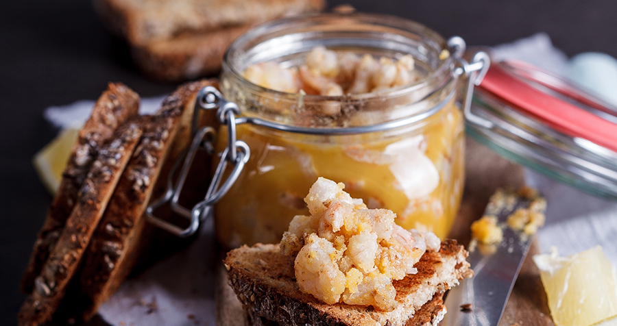 potted prawns Easy Food