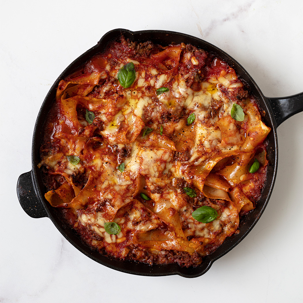 Quick skillet lasagne recipe | easyFood