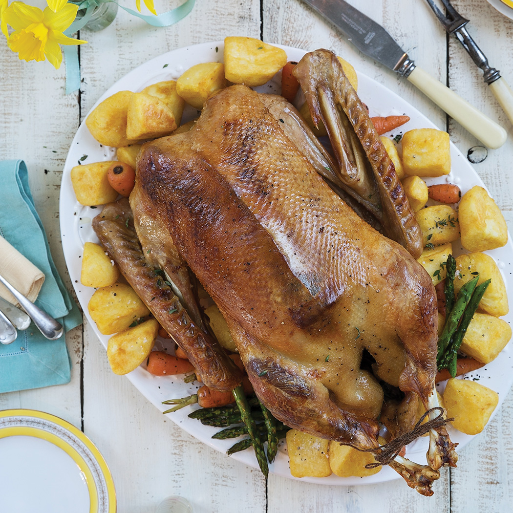 Roast Goose Recipe Easyfood