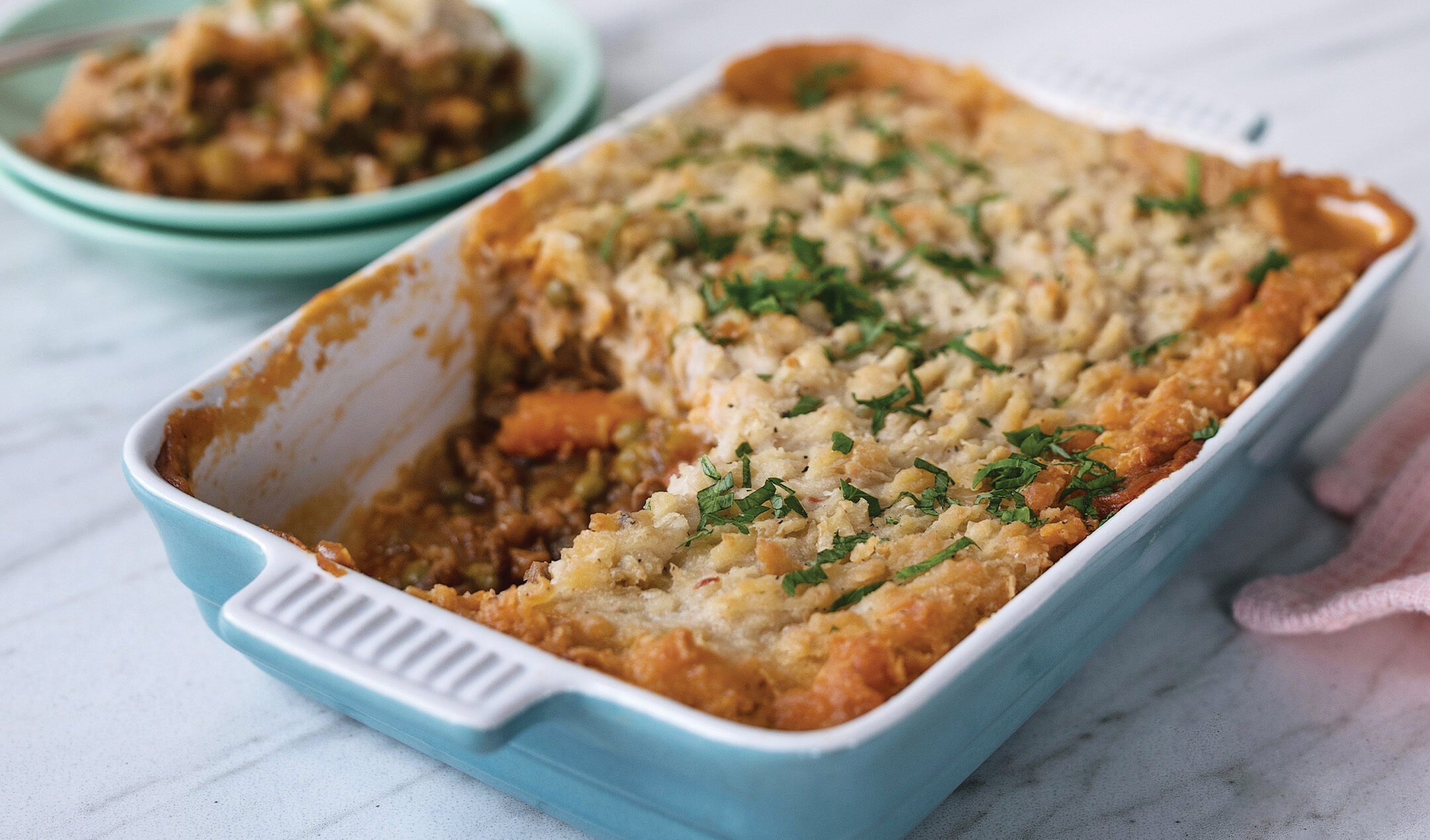 Shepherd’s pie with butter bean mash | easyFood