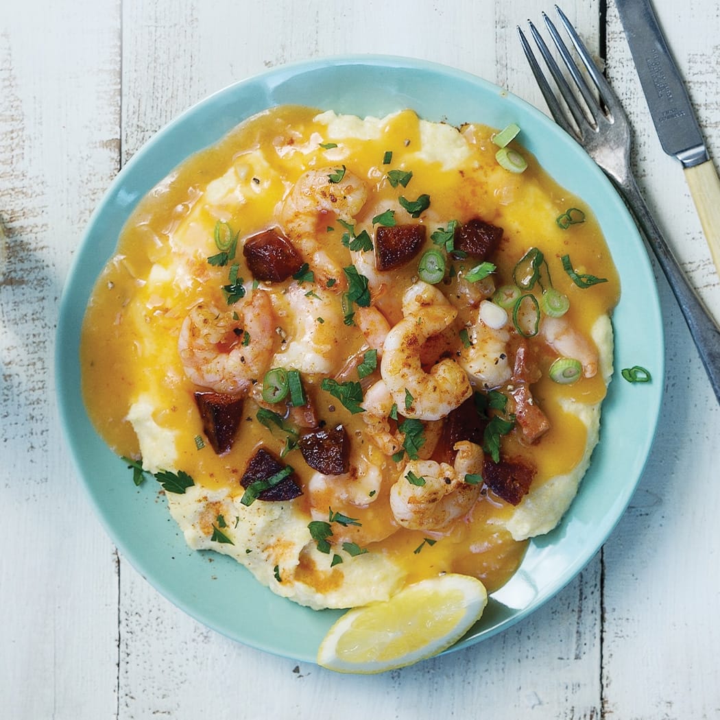Shrimp and grits recipe | easyFood