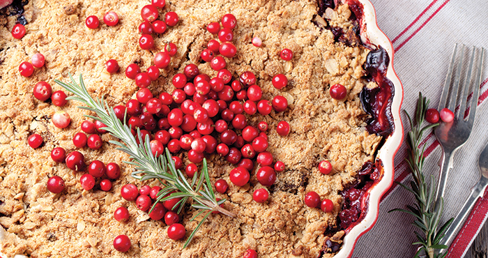 Apple cranberry crumble Easy Food