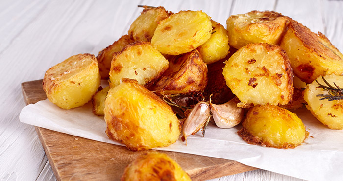 Roast potatoes in goose fat Easy Food