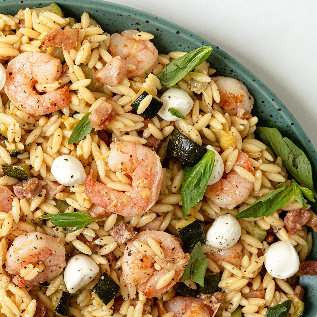 Summer orzo salad recipe | easyFood