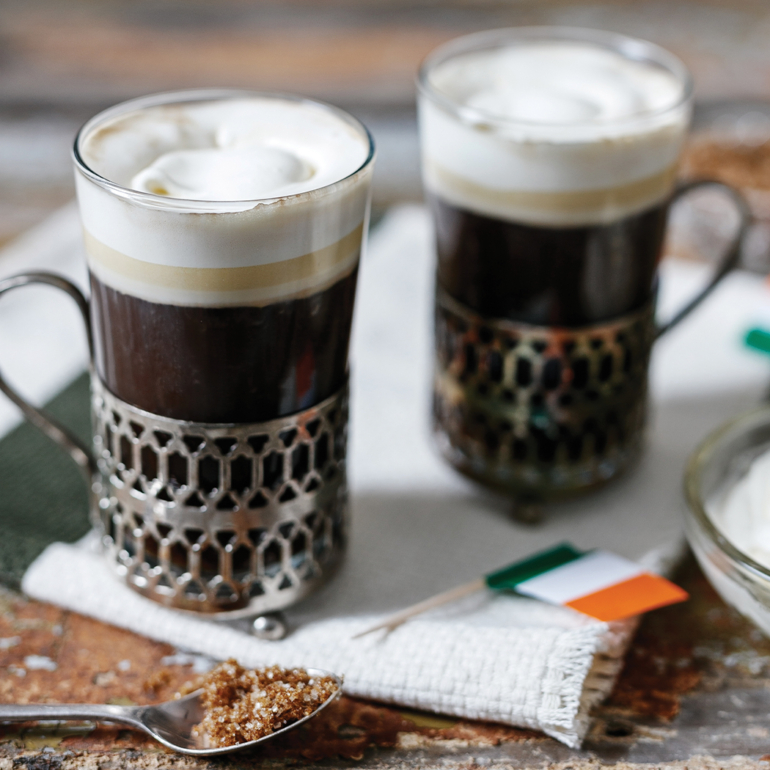The perfect Irish coffee