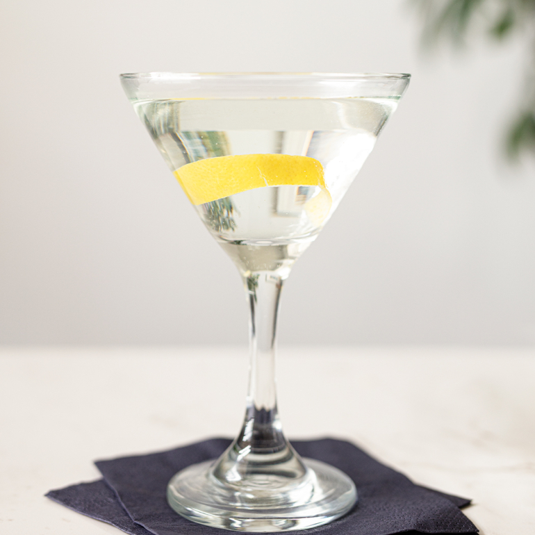 Vodka & elderflower martini