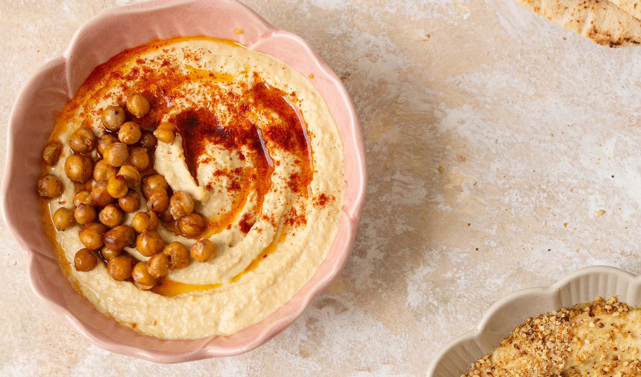 Hummus With Chilli Oil And Crispy Chickpeas Recipe EasyFood Hummus With Chilli Oil And Crispy Chickpeas Recipe EasyFood