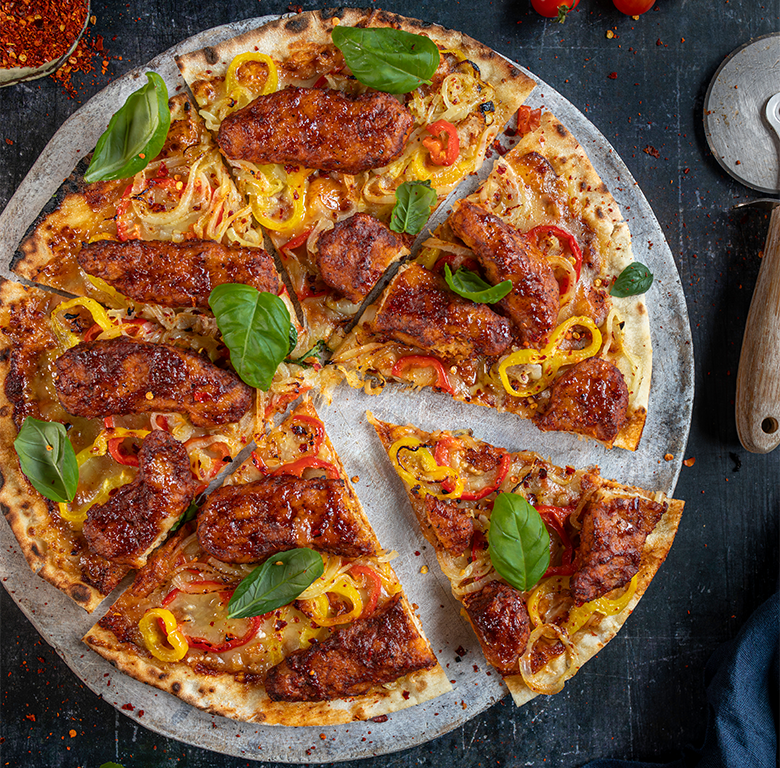 Chipotle BBQ pizza