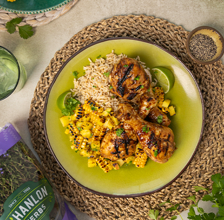 Barbecued Jerk Chicken by O’Hanlon Herbs