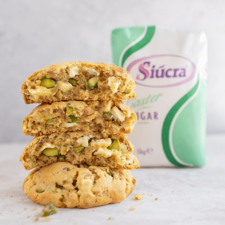 Dubai chocolate-inspired cornflake cookies by Siúcra