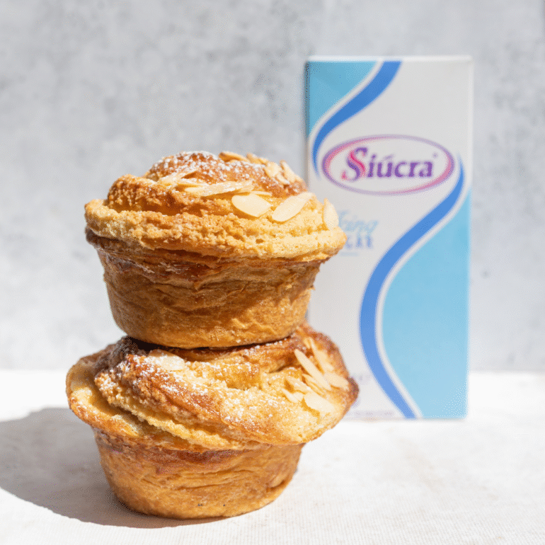 Almond Croissant Cruffins by Siúcra