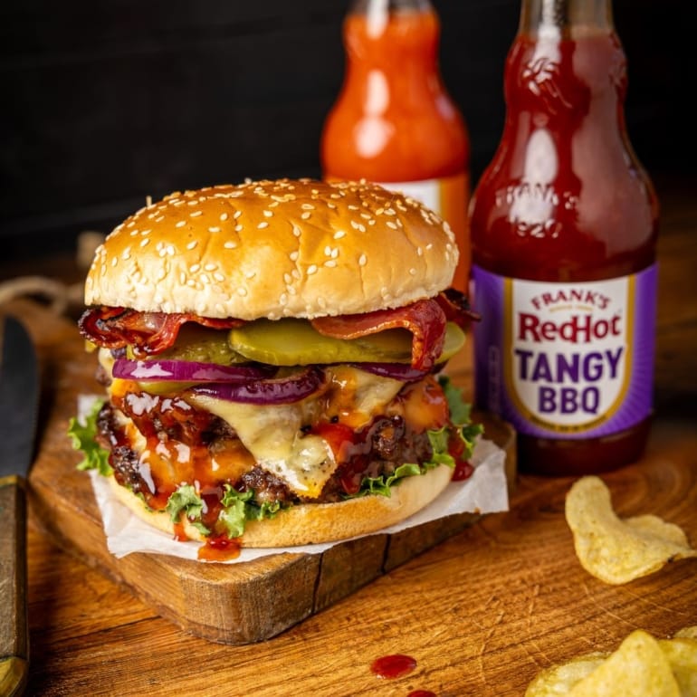 Frank’s RedHot Smash Burgers