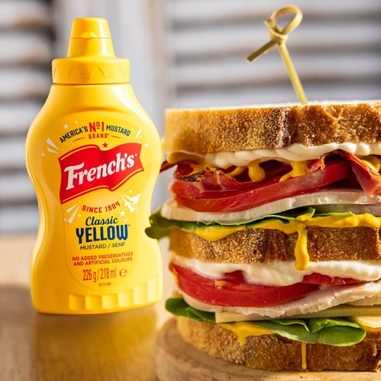 French’s Turkey Club with Mustard & Mayo